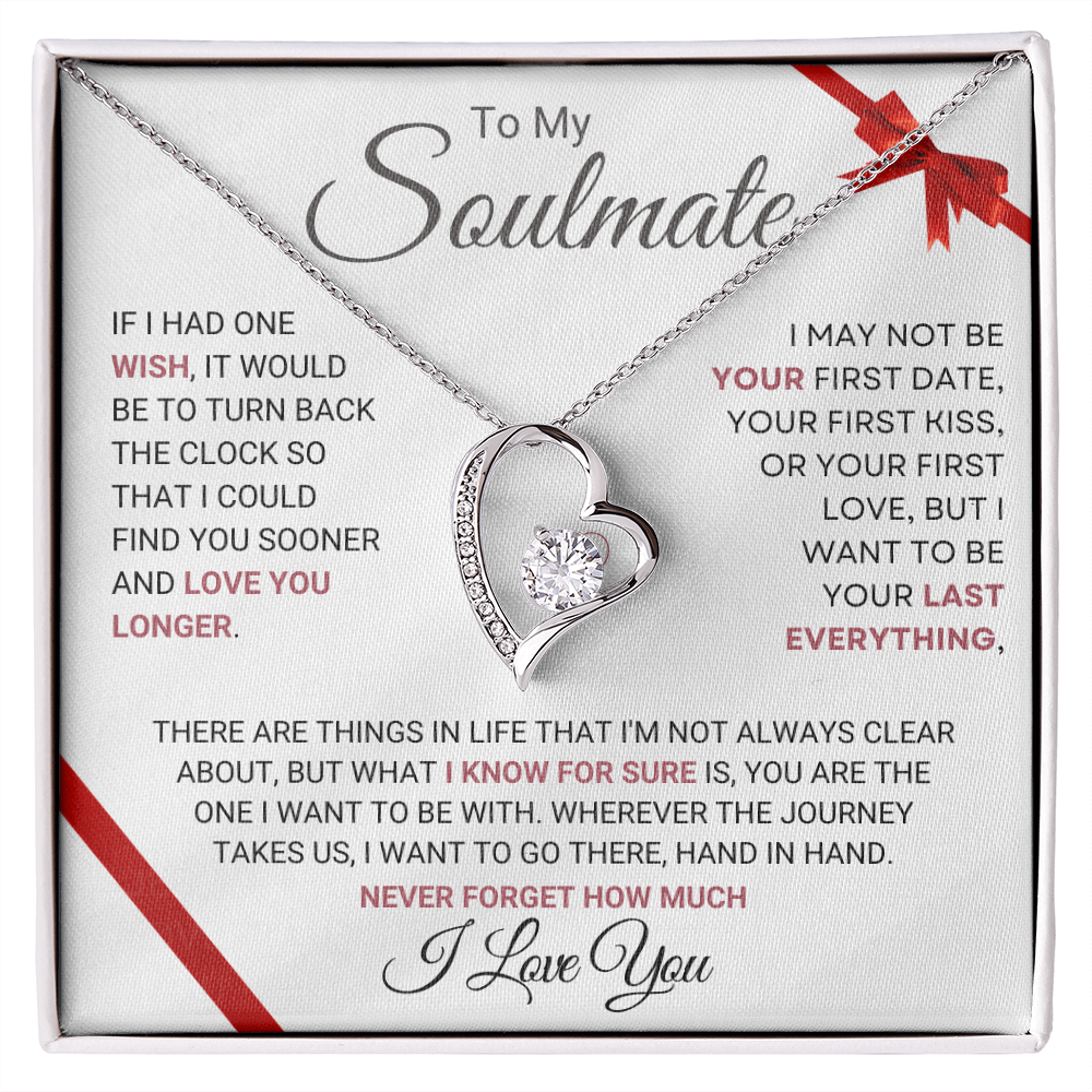 To My Soulmate. Gift