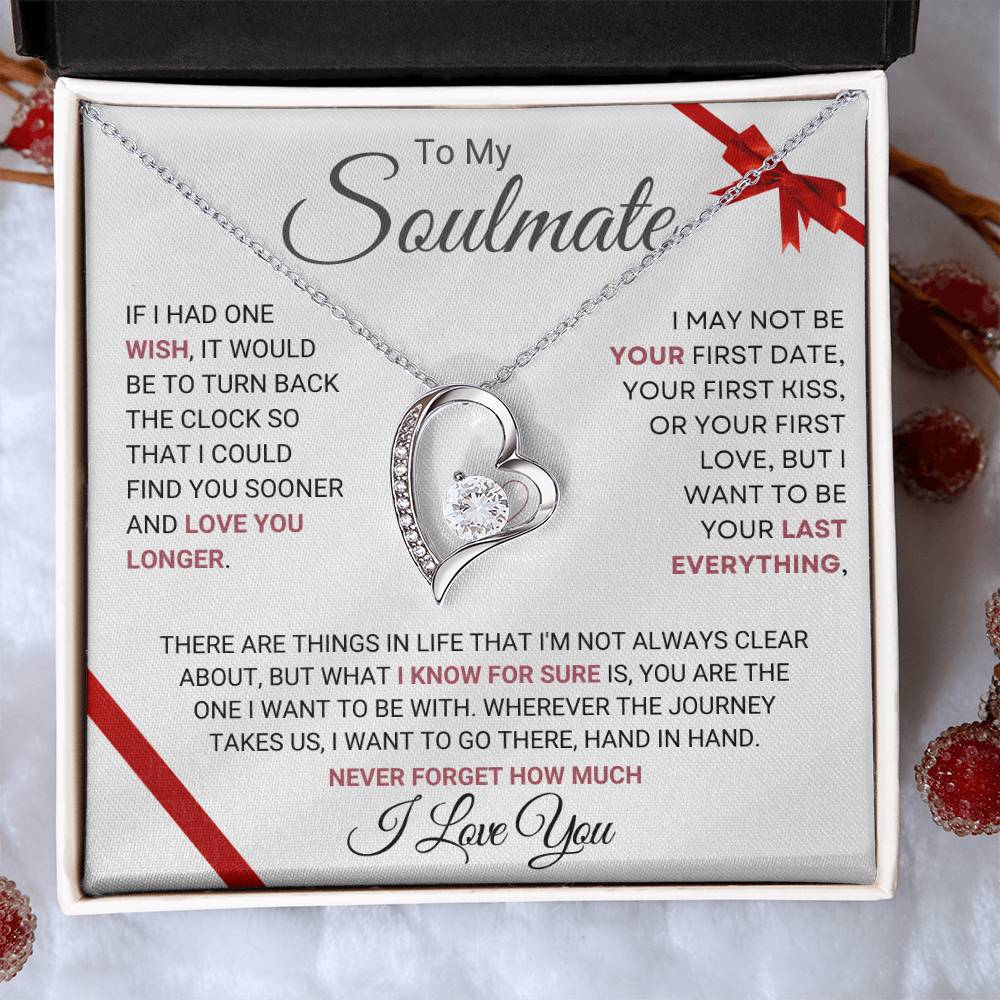 To My Soulmate. Gift