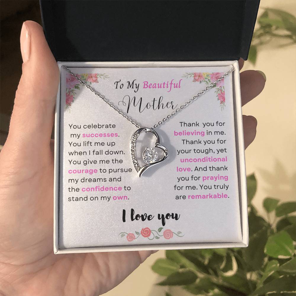 Beautiful Mother Forever Love  Necklace