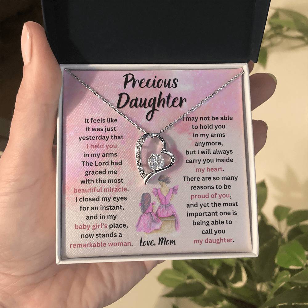Precious Daughter Forever Love Necklace