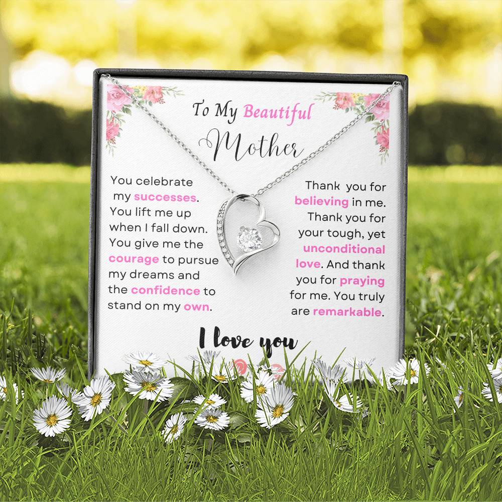 Beautiful Mother Forever Love  Necklace