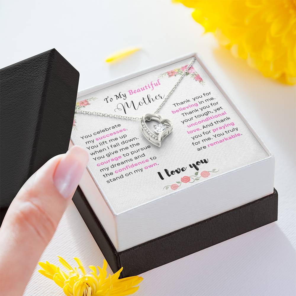 Beautiful Mother Forever Love  Necklace
